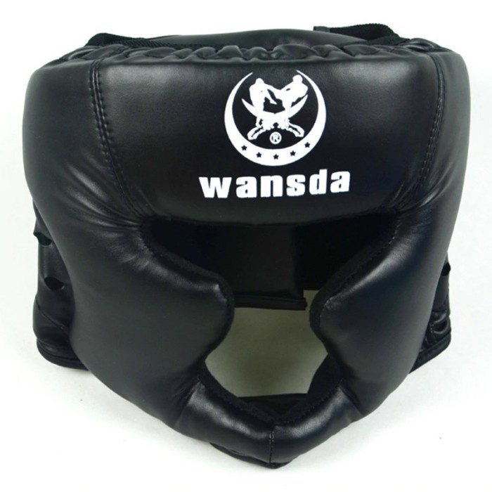 Helm Pelindung Kepala Head Protector Helmet Sanda Boxing Muay Thai