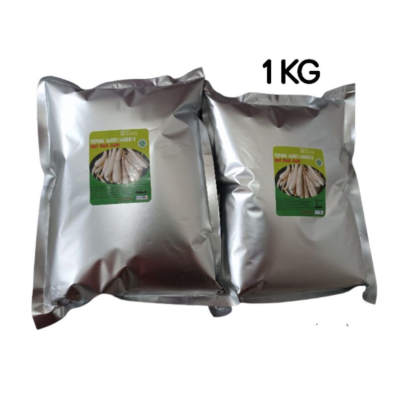 

LAKU Ready Tepung Garut/Aroowroot/Pati Asam Lambung - 1 Kg