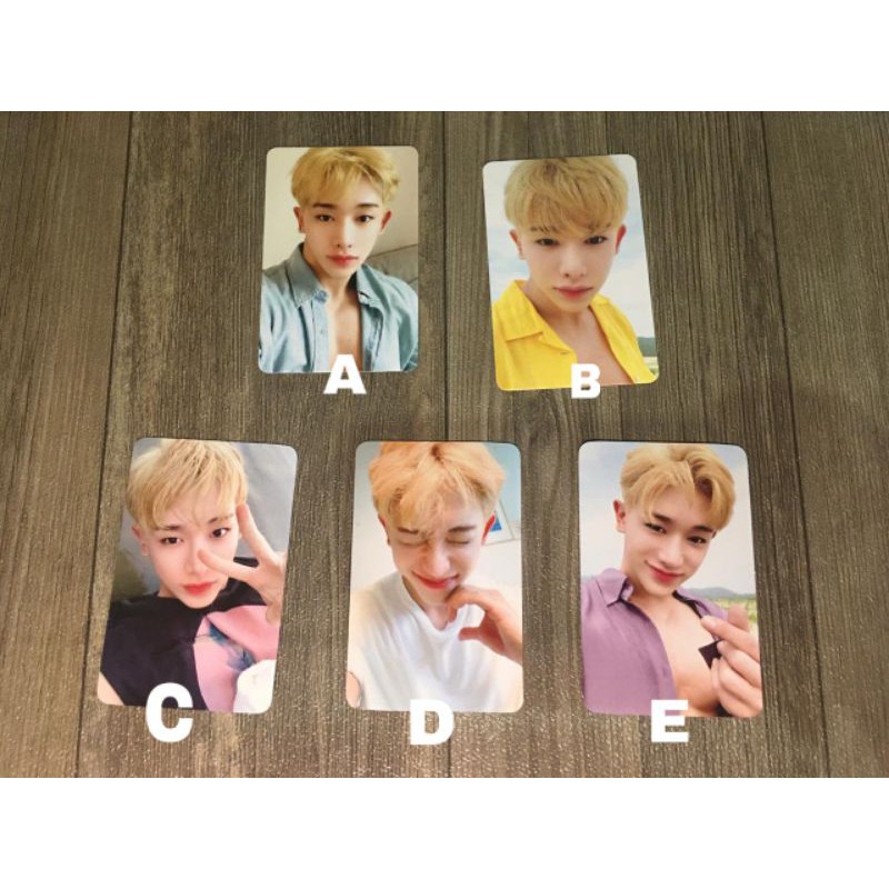 PHOTOCARD WONHO