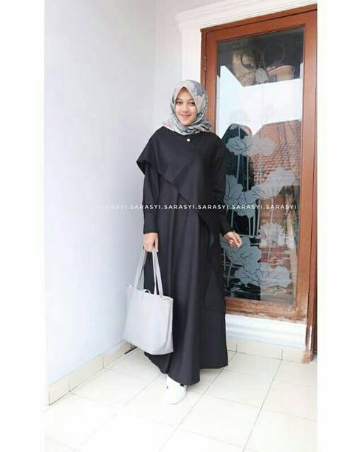 PROMO !!! BISA COD/ Sabyan Dress/ Dress muslim/ gamis murah