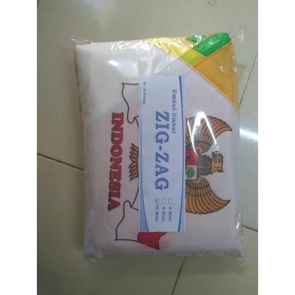 Bendera Umbul Umbul 8 Mata /Gergaji