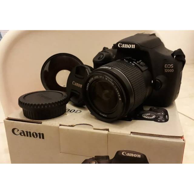 Kamera DSLR second Canon 1200D