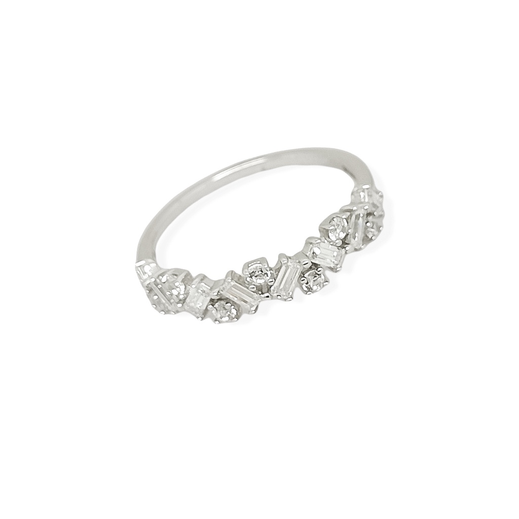 Cincin whitegold Baguette Collection RI200361 18K 755 SDW Sandra Dewi Gold