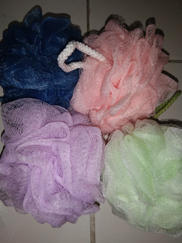 Spons Mandi / Bath Sponge / Shower Puff 50 Gr