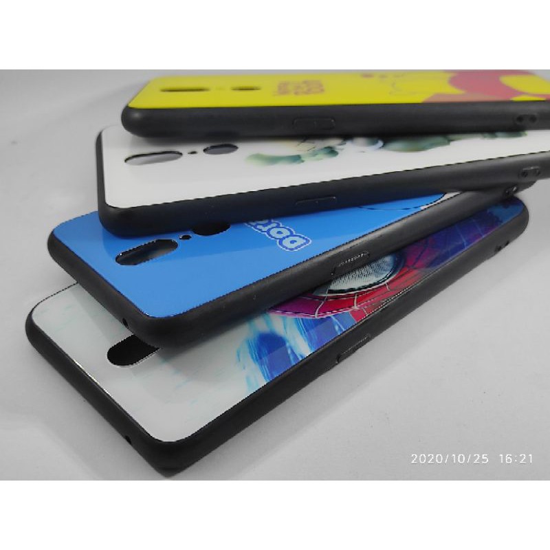 Case Glass Hp Oppo F11 Motif Karakter