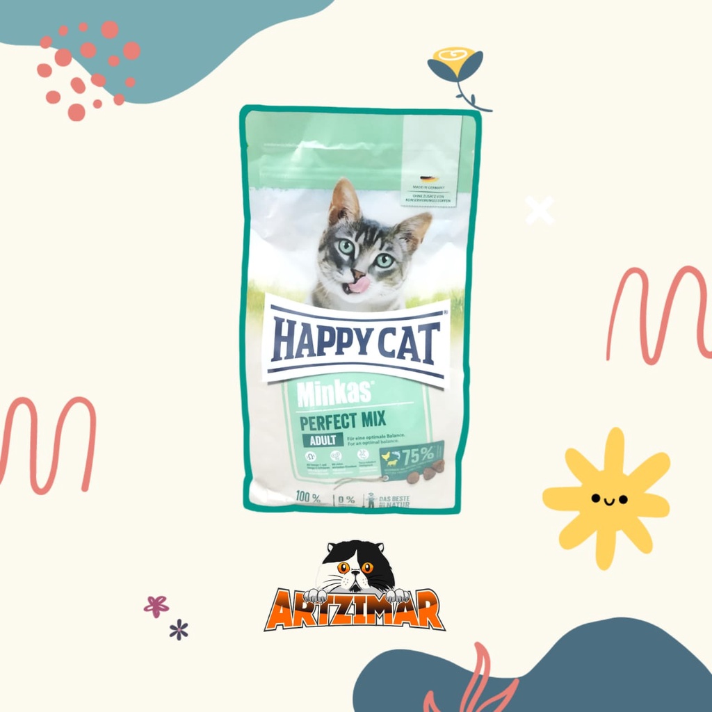 Happy Cat Minkas Perfect Mix 1kg REPACK makanan kucing catfood