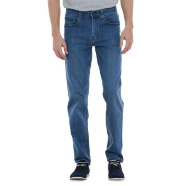 JB Boss Jeans - JB258-B 1.1 - SFW B.28 Super Denim Stretch - Scrubfull Whiting Bio Medium - Biru