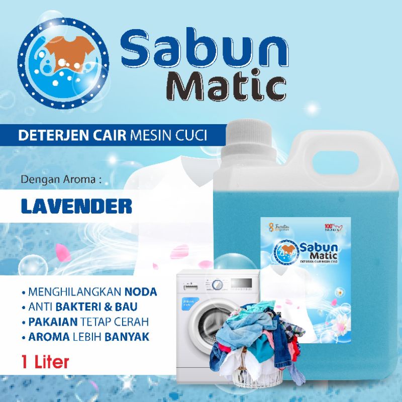 Sabun cair matic aneka aroma wangi segar kemasan jurigen 1 liter