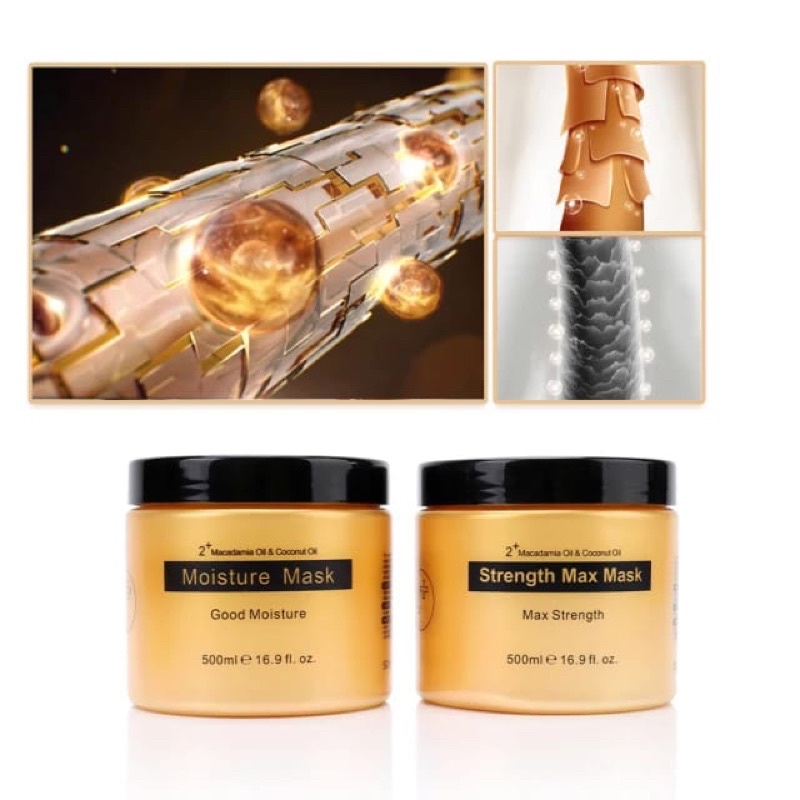 MAsker keratin Macadamia oil & Coconut oil