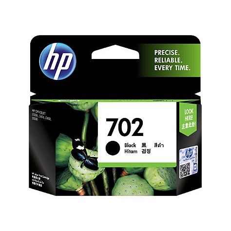 Tinta HP 702 Black Ink Cartridge Original