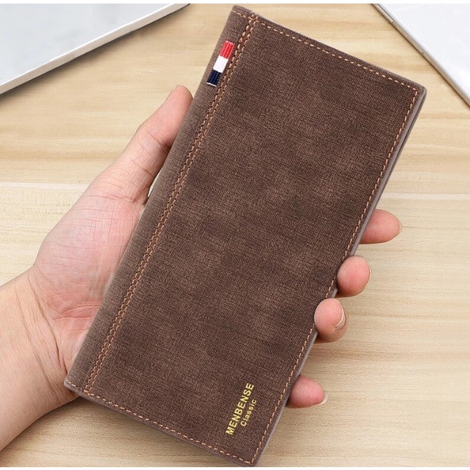 Dompet Pria panjang Original Men Bense Side Flag / Men Wallet MBS002