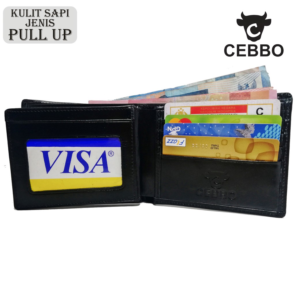 Dompet Pria Kulit Asli TAHAN API 100% Kulit Bukan Sintetis Jahitan Rapi Dan Bisa COD/BAYAR DI TEMPAT