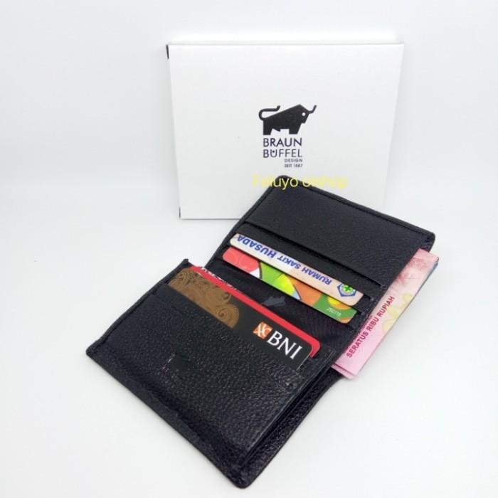 

Dompet Kartu /Card Holder Kulit Braun Buffel Import