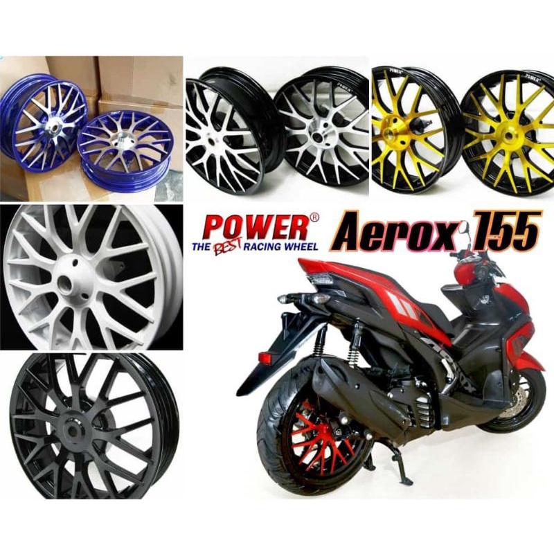 VELG POWER EVOLUTION UK 350 400 RING 14 Aerox 155