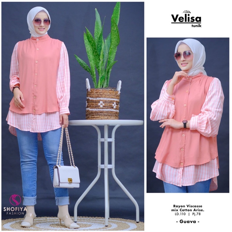 ATASAN TUNIK VELISA BY SHOFIYA
