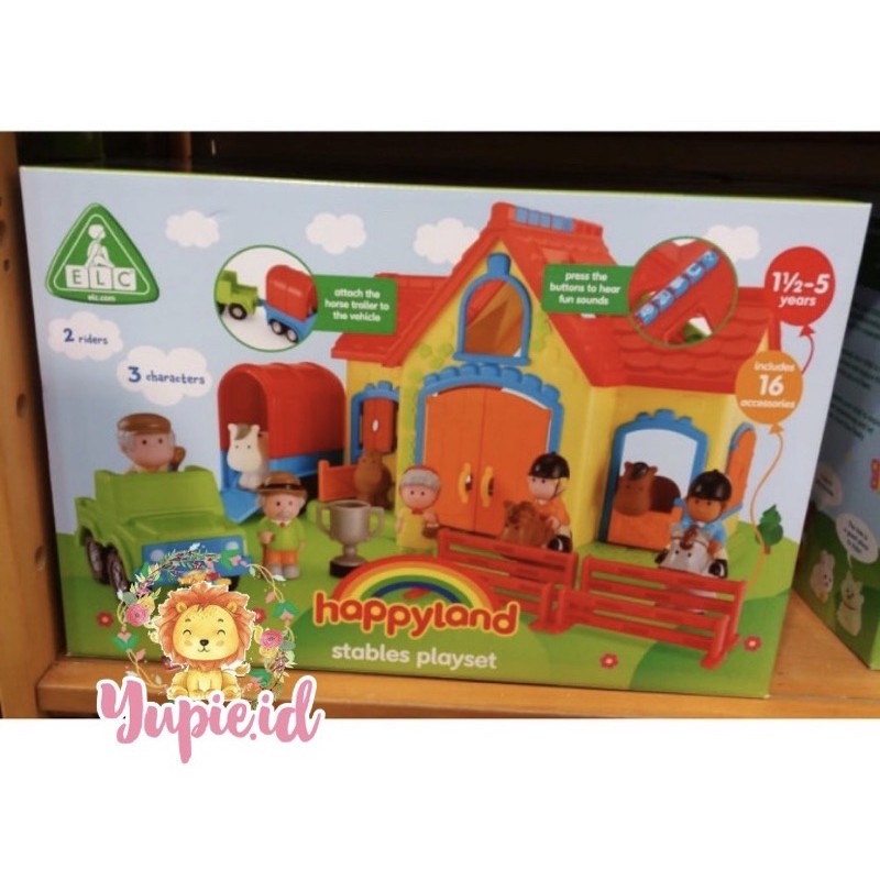elc happyland stabel playset