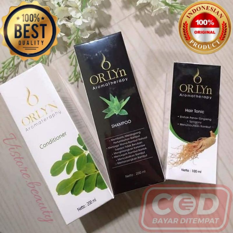 ORLYN AROMATERAPHY SHAMPOO / ORLYN AROMATERAPHY CONDITIONER / ORLYN AROMATERAPHY HAIR TONIC NASA