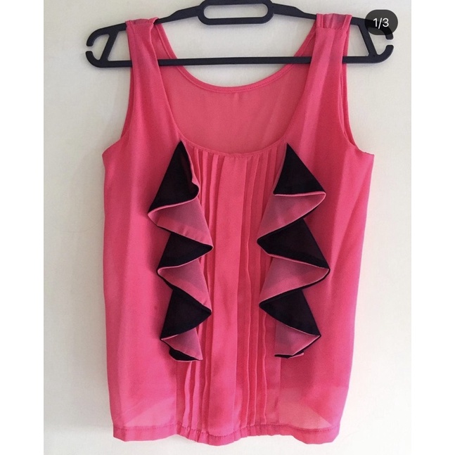 [PRELOVED] ATASAN BAJU PINK // ATASAN PINK