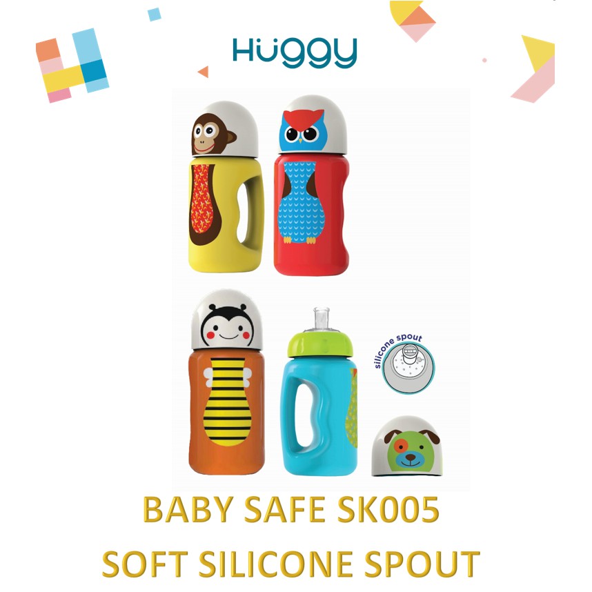 Baby Safe SK005 Bottle Silicone Spout Botol Minum Anak Sippy Cup