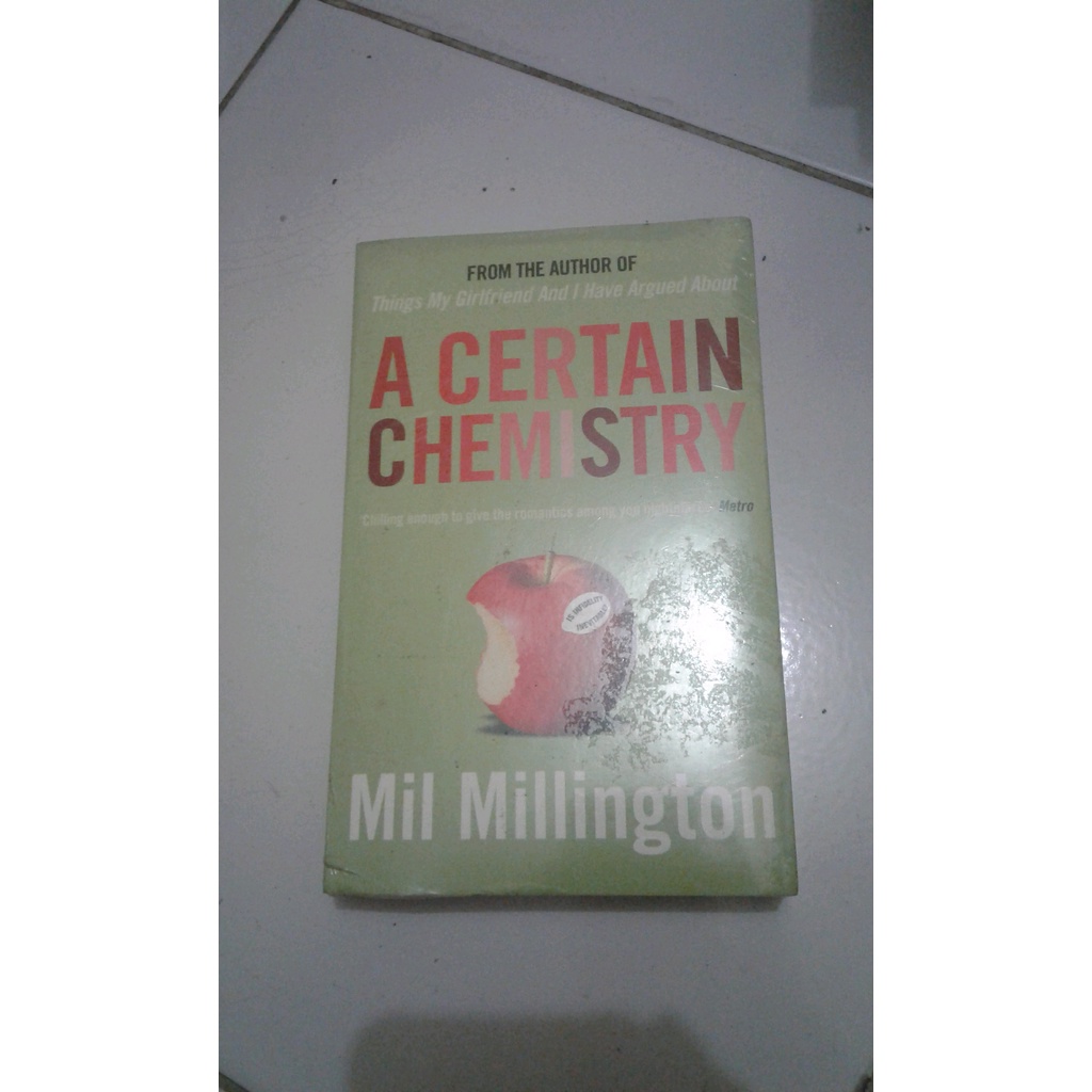 

ORIGINAL NOVEL INGGRIS A CERTAIN CHEMISTRY -Mil Millington