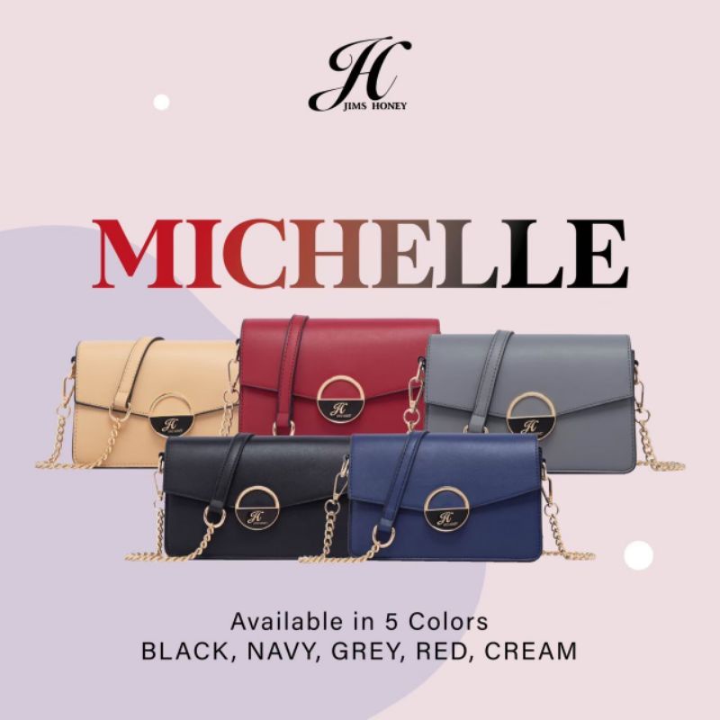 Tas Selempang Sling bag Fashion Wanita Cewe Murah Original Jims Honey Michelle