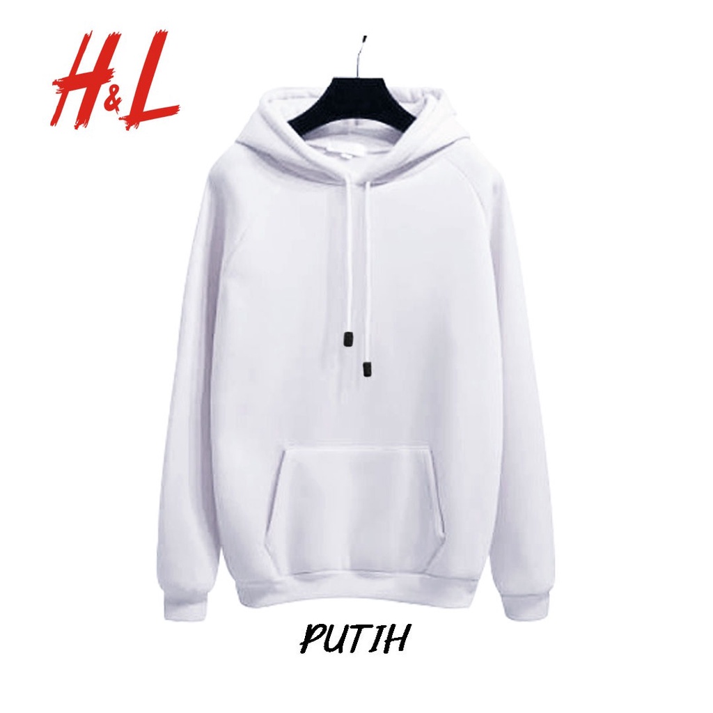 SWEATER HOODIE JEMPER POLOS DISTRO PART 1 UNISEX matt COTTON FLEECE Premium TERMURAH TERLARIS-PUTIH