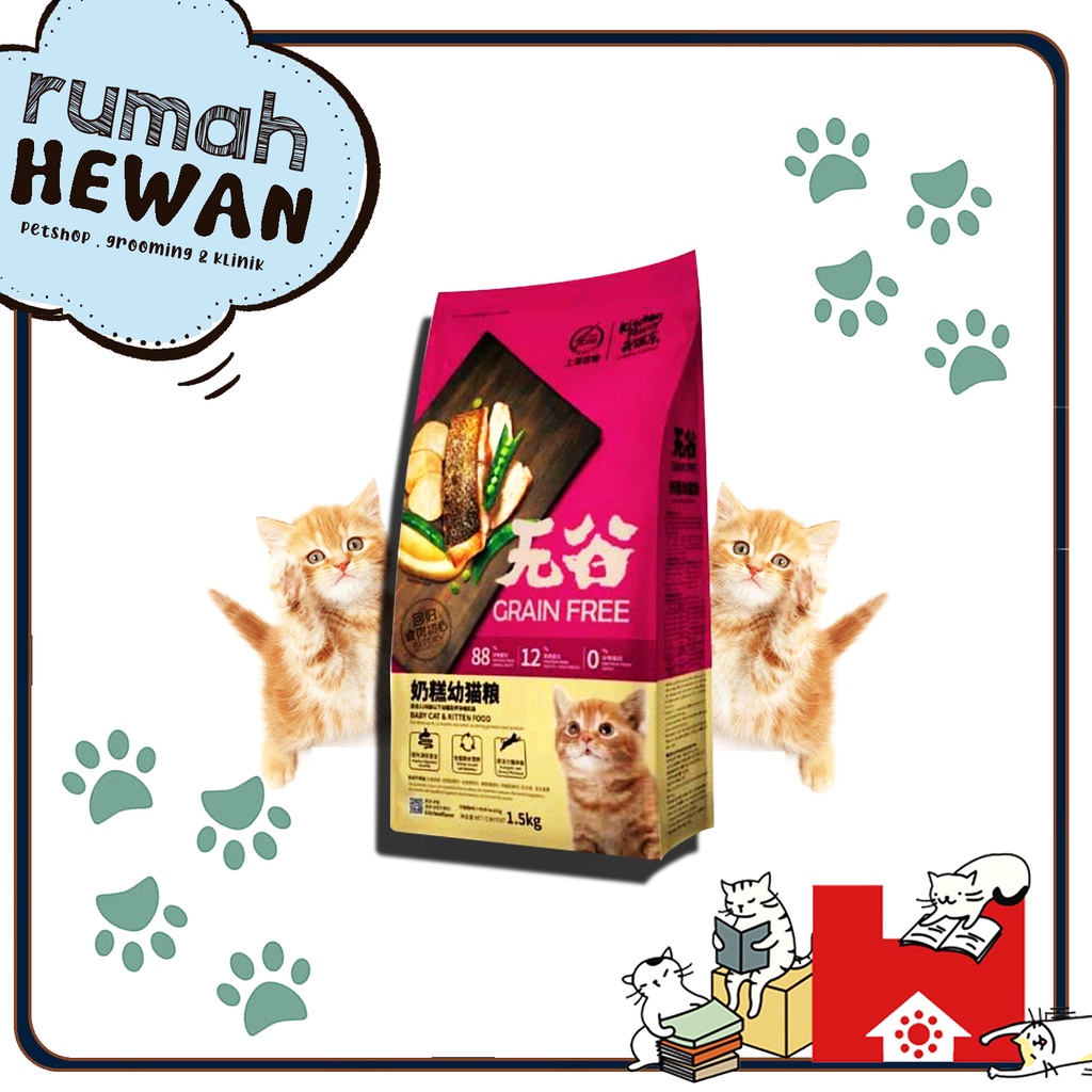 Kitchen Flavor Baby Kitten 1,5Kg Makanan Kucing Freshpack