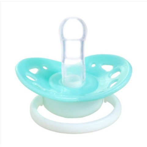 Ninio Silicone Pacifier Empeng Bayi Bulat NB &amp; 6 M 5012