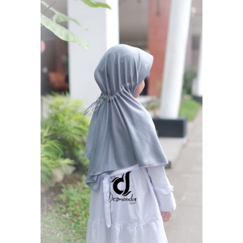 Kerudung Inova SD SMP SMA anak instant Ori By Desmonda Hijab Premium 3th - 6 tahun terbaru | jilbab lucu bayi Perempuan sekolah instan tk 4 - 5 thn | hijab Tanggung baby sd bahan jersey lembut adem |Fashion