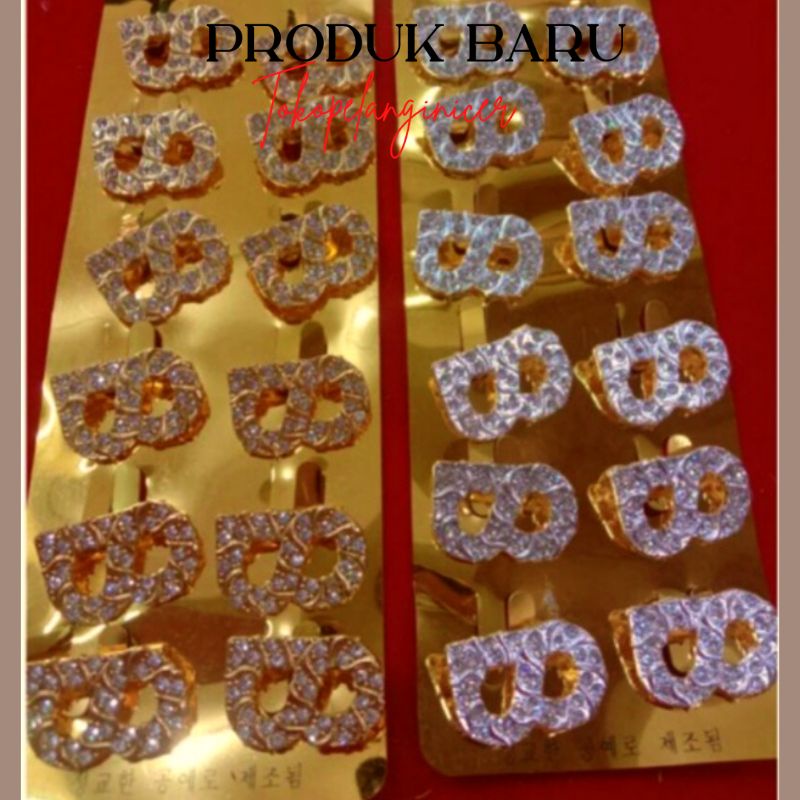 Bros Dagu Button Hijab Mini Bross Kecil Model B Peniti Hijab Kecil Pin Bros Fashion Murah