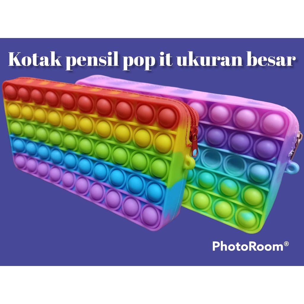 

CWS - KOTAK PENSIL POP IT DENGAN RESLETING UKURAN BESAR. MURAH DAN UNIK