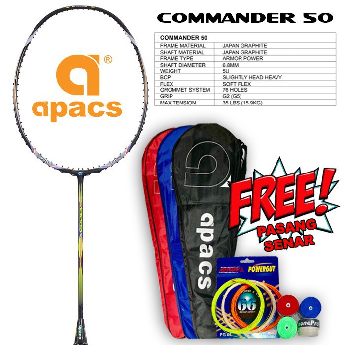 Raket Badminton APACS - Commander 50