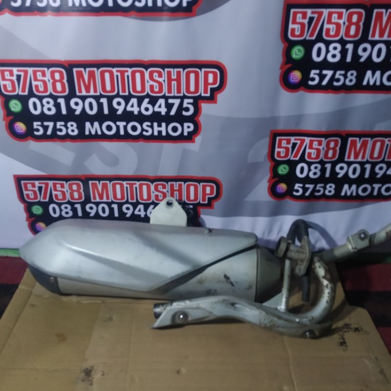 knalpot original klx g/bf