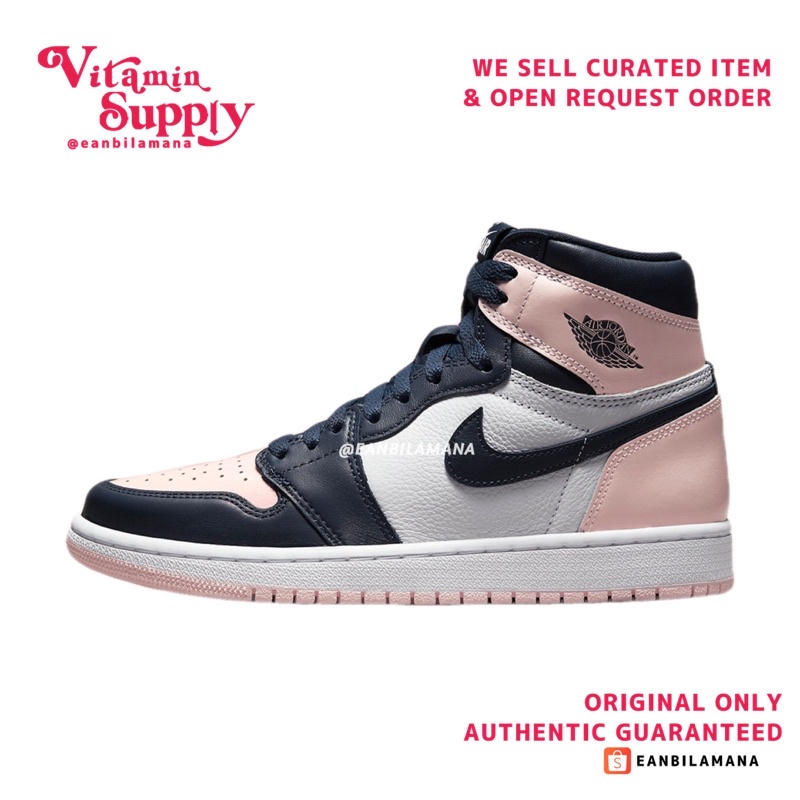 AIR JORDAN 1 RETRO HIGH WMNS 'ATMOSPHERE/BUBBLE GUM'