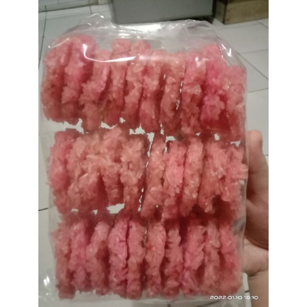

rengginang mentah/rengginang terasi. isi 30 500gr