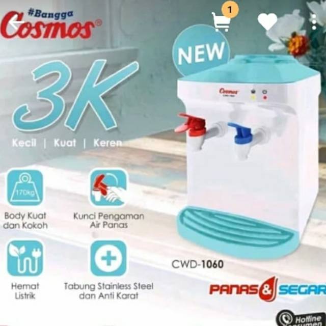 Dispenser cosmos cwd 1060