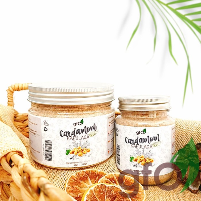 

Baru Kapulaga Jawa Bubuk / Cardamom Powder GFO - Small Jar 50gr Murah