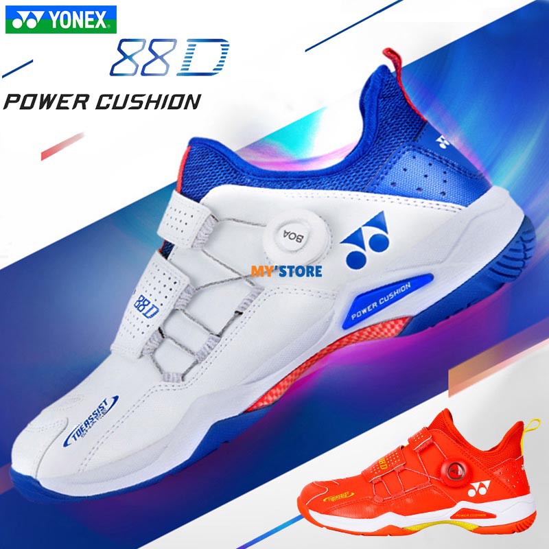 Sepatu Yonex Badminton SHB88DEX Merah Putih 100% Original