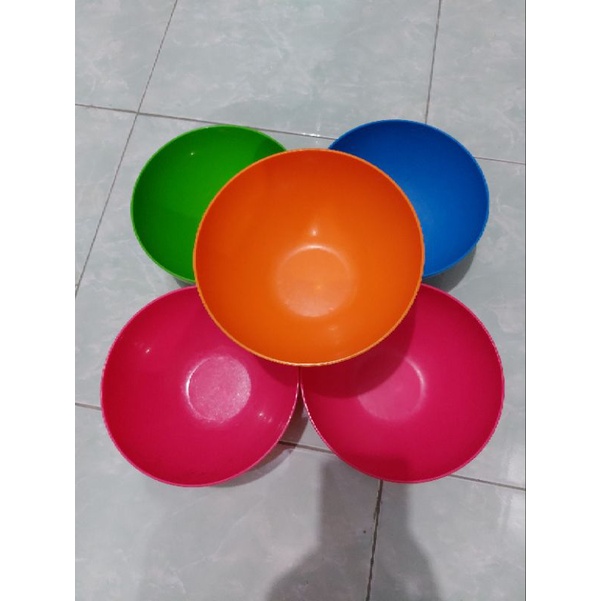 Mangkok Plastik Serbaguna Lion Start Anti Panas Anti Lengket Bahan Tebal ukuran 20cm-other