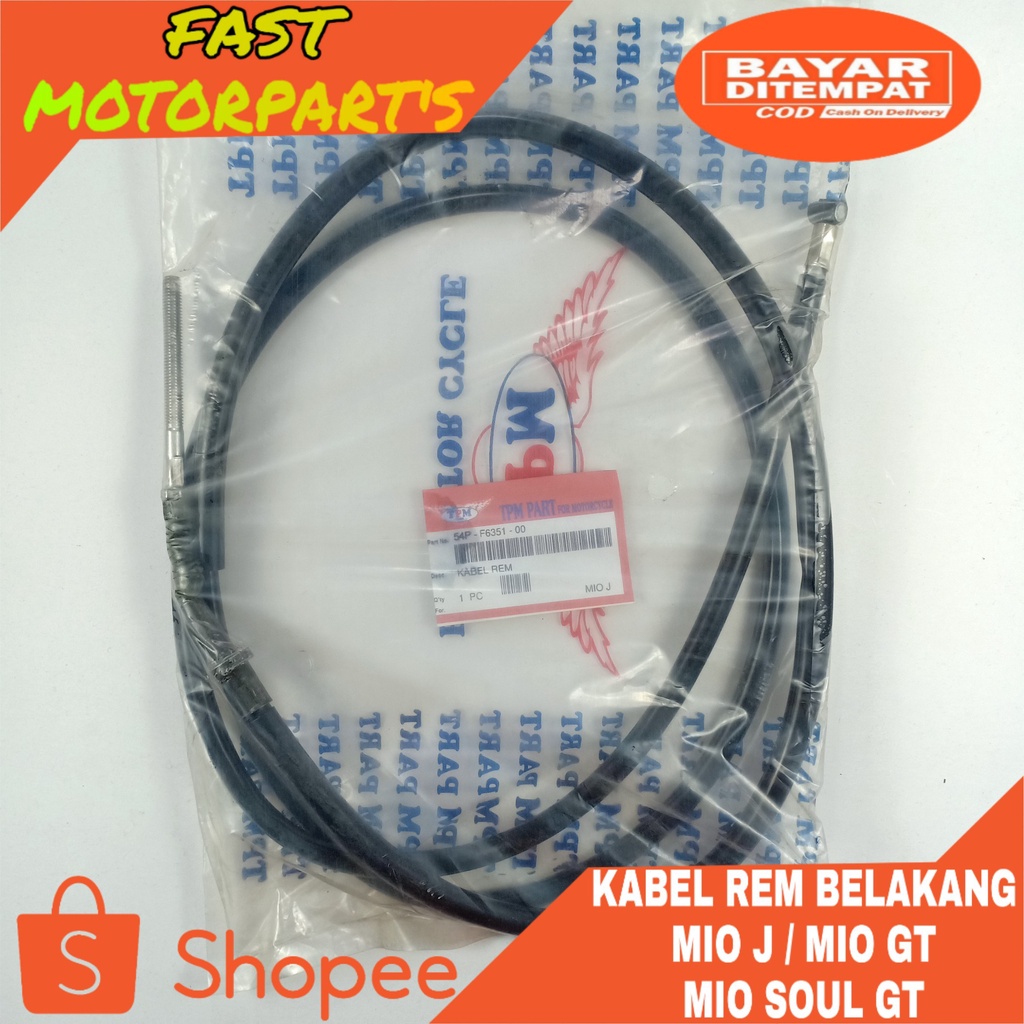 kabel rem belakang mio j gt mio soul gt