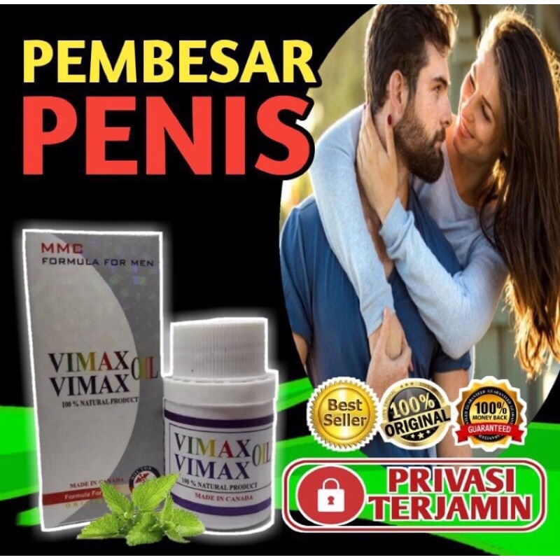 VIMAX OIL CANADA ORIGINAL PEMBESAR MR P