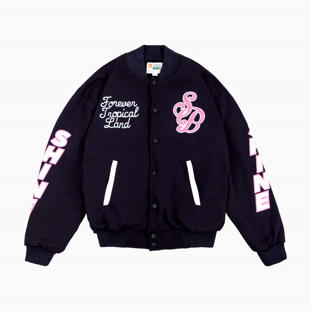 Shining Bright Mountain Varsity - Navy