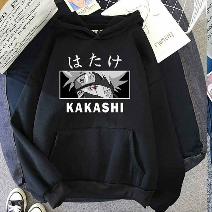 ANIME HOODIE UNISEX  KAKASHI EYES - HOODIE UNISEX CASUAL FLEECE TEBAL HALUS PREMIUM TERBARU,