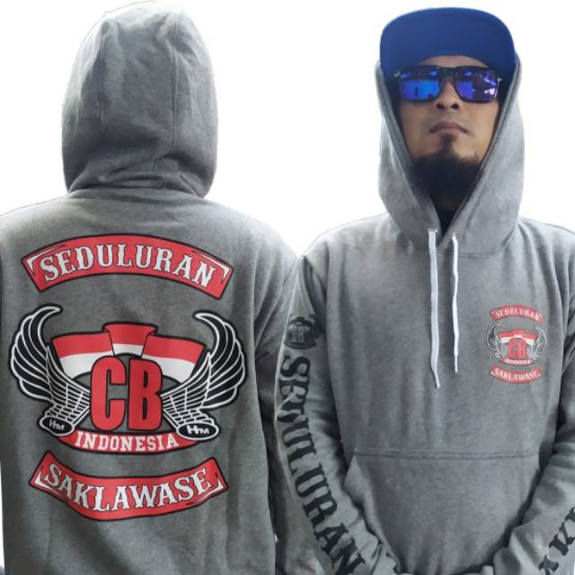 JAKET HONDA CB INDONESIA MURAHHOODIE CB INDONESIA KEREN JAKET BIKERS CB LIMITED EDITION
