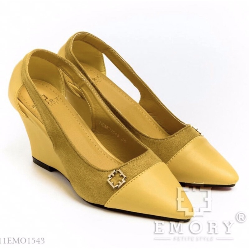 WEDGES WANITA EMORY ORI NELVANI 11EMO YELLOW