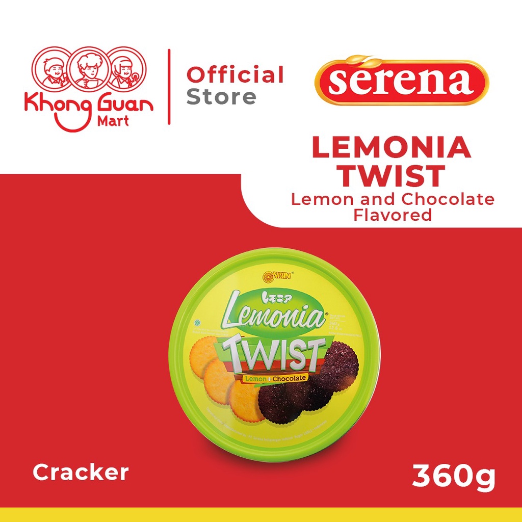 

NISSIN Lemonia Twist 360 Gram (Lemon & Choco)