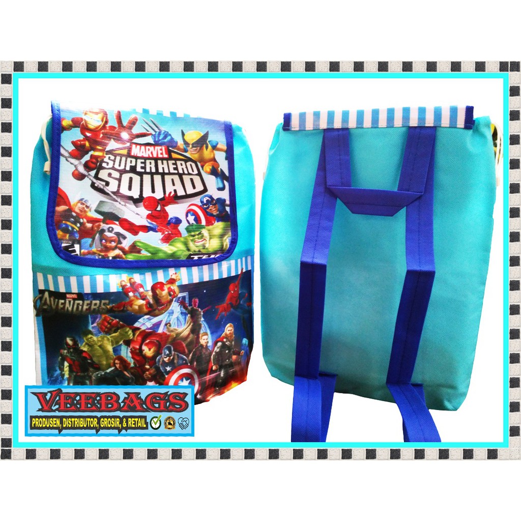 Tas Ultah Ransel, Souvenir Ulang Tahun, Tas Ulang Tahun Ransel, GoodyBag, Perlengkapan Ulang Tahun-7