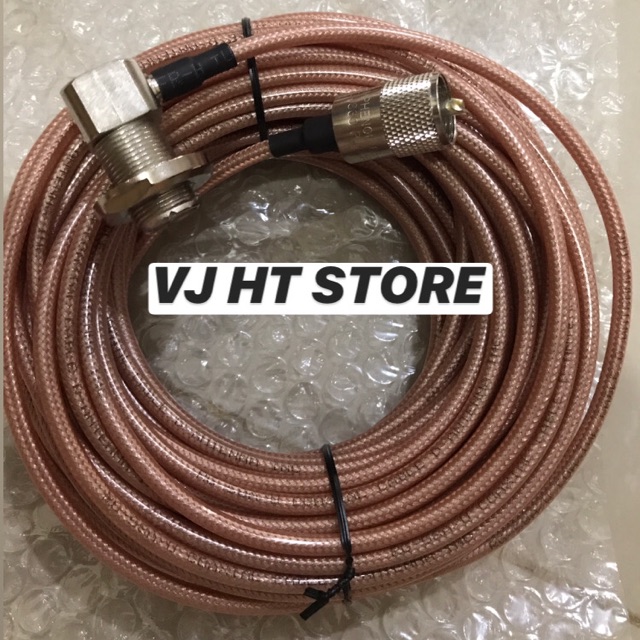 Kabel RG 58 RG58 Serabut tembaga 15meter
