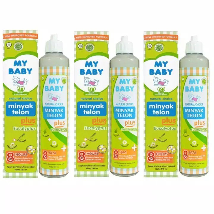 My Baby Minyak Telon Plus Eucalyptus 150ml