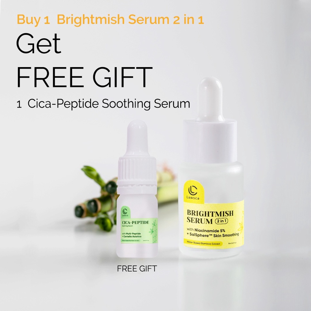 ✅COD Lawsca - Bright Mish Serum 2 in 1 15ml